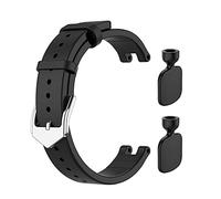 KUTEWEU Bracelet Cuir Compatible avec Garmin Lily, Elégant Bracelet en Cuir Véritable Bracelet de Remplacement Bracelet pour Garmin Lily Watch Strap (Noir)