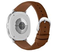 KUTEWEU Bracelet en Cuir Compatible avec Galaxy Watch8 Classic 46mm Montres, Bracelets de Remplacement Bracelet Messieurs Dames Business pour Galaxy Watch8 40mm 44mm Smartwatch Accessoires (Marron)