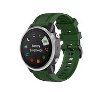 KUTEWEU Bracelet pour Garmin Fenix 7S/Fenix 7S Pro/Epix Pro 42mm, 20mm Bracelet de Sport Silicone pour Fenix 7S Solar/Fenix 7S Sapphire Solar/Fenix 5S/Fenix 6S/Fenix 6S Pro/Fenix 5S Plus (Vert)