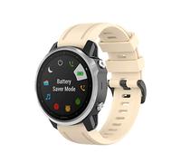 KUTEWEU Bracelet pour Garmin Fenix 7S/Fenix 7S Pro/Epix Pro 42mm, 20mm Bracelet de Sport Silicone pour Fenix 7S Solar/Fenix 7S Sapphire Solar/Fenix 5S/Fenix 6S/Fenix 6S Pro/Fenix 5S Plus (Jaune-a)