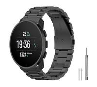 KUTEWEU Bracelet pour Huawei Watch GT 4 46mm, 22mm Bracelet en Acier Inoxydable Metal pour Huawei Watch 4/Huawei Watch 4 Pro/Huawei Watch Ultimate/Huawei Watch GT3 SE/Watch Buds (Noir)