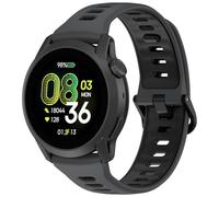 KUTEWEU Bracelet pour Realme Watch 5/Coros Pace4 Sport Watch, 22mm Silicone de Montres en Réglable de Remplacement Strap pour Xiaomi Watch5/Galaxy Watch3 45mm Smartwatch Accessoires (Noir)