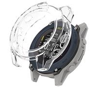 KUTEWEU Clear Coque Compatible avec Garmin Descent G2, Couverture Étui de Protection D'écran en Silicone Souple, Antichoc Anti - Rayures Protecteur Bumper pour Garmin Descent G2 (Blanc)