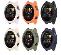 KUTEWEU Coque Compatible avec Garmin Forerunner 265 Case, Étui de Protection en TPU Silicone Remplacement pour Étui de Protection Antichoc et Incassable pour Garmin Forerunner 265 (6 Pièces)