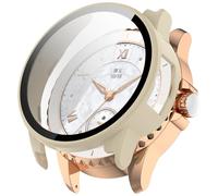 KUTEWEU Coque Compatible avec Honor Rossini 2e, Silicone de Remplacement Étui de Protection en Ultra Fin Ecran Anti Rayures Ecran Coque pour Honor Rossini 2e Smartwatch Accessoires (Beige)