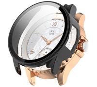 KUTEWEU Coque Compatible avec Honor Rossini 2e, Silicone de Remplacement Étui de Protection en Ultra Fin Ecran Anti Rayures Ecran Coque pour Honor Rossini 2e Smartwatch Accessoires (Noir)