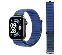 KUTEWEU Nylon Bracelet pour Redmi Watch 6/Redmi Watch 5 Montres, Tressée Strap Sport Bracelets de Rechange en Strap pour Xiaomi Band 9 Pro/Xiaomi Band 8 Pro/Redmi Watch4 Smartwatch (Bleu)