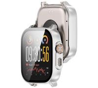 KUTEWEU Silicone Coque Compatible avec Realme Watch 5 Montres, Étui de Protection en Anti Rayures Remplacement Ecran Coque pour Realme Watch 5 Smartwatch Accessoires (2 Pièces Argent)