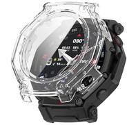 KUTEWEU Silicone Coque pour T-Rex3 Pro 48mm Montres, Silicone de Remplacement Étui de Protection en Ultra Fin Ecran Anti Rayures Ecran Coque pour T-Rex3 Pro Smartwatch Accessoires (Clear)