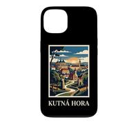 Kutná Hora République tchèque Art de Voyage Gothique Ville Coque pour iPhone 13