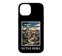 Kutná Hora République tchèque Art de Voyage Gothique Ville Coque pour iPhone 14