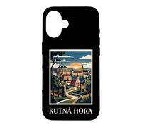 Kutná Hora République tchèque Art de Voyage Gothique Ville Coque pour iPhone 16