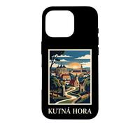 Kutná Hora République tchèque Art de Voyage Gothique Ville Coque pour iPhone 16 Pro