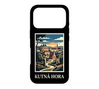 Kutná Hora République tchèque Art de Voyage Gothique Ville Coque pour iPhone 17 Pro