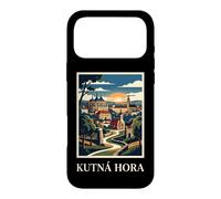 Kutná Hora République tchèque Art de Voyage Gothique Ville Coque pour iPhone 17 Pro Max
