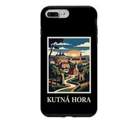 Kutná Hora République tchèque Art de Voyage Gothique Ville Coque pour iPhone 7 Plus/8 Plus