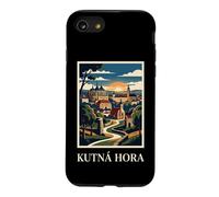 Kutná Hora République tchèque Art de Voyage Gothique Ville Coque pour iPhone SE (2020) / 7/8
