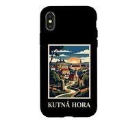 Kutná Hora République tchèque Art de Voyage Gothique Ville Coque pour iPhone X/XS