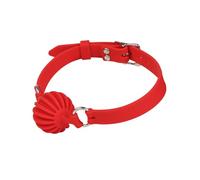 Kutocesy Bâillon Balle Réglable Bâillon Bouche Silicone BDSM Bâillon Bouche Grand Esclave Écarteur De Bouche Sextoys Pour Couples (Red)