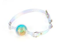 Kutocesy Sm Bâillon Bouche Grand Silicone Bouche Gag Réglable Écarteur De Bouche Esclave Extrême Fétiche Femmes Sexe Menottes Sextoys Pour Couples (S)