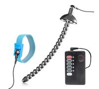 Kutocesy SM Ensemble Dilatateur Urètre Électrochoc Acier Inoxydable Massage De La Prostate Avec Anneau Pénien Plug Pénis Homme Jouet Urètre Extrême (10mm)