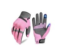 KUTOOK Gant Moto Homologué Homme Femme Scooter Hiver Été Moto Cross Trotinette Electrique Imperméable Equipement Vêtements Tactique Accessoires VTT Rose M