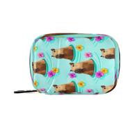 Kutsu Capybaras Pilulier portable de voyage pour huile de poisson et supplément vitaminé