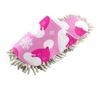 Kutsu Chaussons de Noël pour nettoyage du sol, pantoufles de nettoyage pour homme et femme, pantoufles en microfibre pour nettoyage du sol, M, Comme indiqué sur la photo, Medium