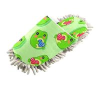 Kutsu Chaussons grenouilles tenant un cœur pour nettoyer le sol, chaussons de nettoyage pour homme et femme, Comme indiqué sur la photo, Medium