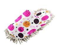 Kutsu Chaussons serpillères mignons, fantômes, citrouilles, pour nettoyage du sol, pantoufles de nettoyage pour femmes et hommes, Comme indiqué sur la photo, Large
