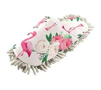 Kutsu Pantoufles en microfibre pour nettoyage du sol, pantoufles de nettoyage pour homme et femme, pantoufles en microfibre, taille M, Comme indiqué sur la photo, Medium