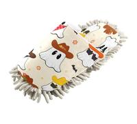 Kutsu Pantoufles fantômes portant des chapeaux de cowboy pour le nettoyage du sol, chaussons de nettoyage pour femmes et hommes, Comme indiqué sur la photo, Medium