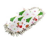 Kutsu Pantoufles Père Noël pour nettoyage du sol, pantoufles de nettoyage pour homme et femme, pantoufles en microfibre pour nettoyage du sol, M, Comme indiqué sur la photo, Large