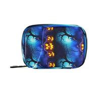 Kutsu Pilulier portable effrayant pour Halloween, pilulier de voyage pour huile de poisson et supplément vitaminé