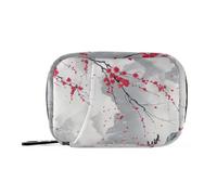 Kutsu Pilulier portable pour peinture à l'encre de montagne - Organiseur de voyage pour huile de poisson et supplément vitaminé