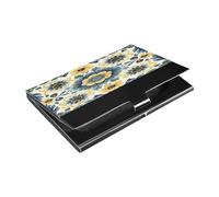 Kutsu Portugal Tiles - Porte-cartes de visite en cuir et acier inoxydable - Portefeuille fin en métal pour cartes de crédit et d'identité - Pour homme et femme, Comme indiqué sur la photo