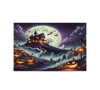 Kutsu Puzzle château d'Halloween de 1000 pièces pour enfants, adolescents, adultes, famille