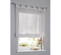 Kutti Store Bateau Brondby uni Taupe 120 x 145 cm Hauteur Pattes Compris