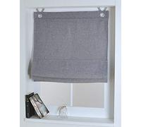 Kutti Store Bateau Dimout Blackout oeilets sans perçage Gris 100 x130 cm