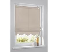 Kutti Store Bateau Olivia Beige avec oeillet ca. 100 * 140 cm