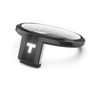 KUTYU T1 Smart Ring Tesla Edition Remplacement e Voiture Smart NFC Anneau Multifonctionnel avec LED en Forme de T Taille M