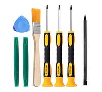 Kuuddker 8 Pcs/Ensemble Torx T8 T6 T10 H35 Tournevis Outils D'Ouverture Ensemble Kit de RéParation Outil Tournevis Pry pour One PS3