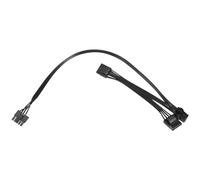 Kuuddker Câble d'alimentation 5Pin 1 à 3 PéRiphéRique 4 Broches Molex IDE 5P PSU pour Refroidisseur Master V550 V650 V700 V750 V850 V1000 V1200