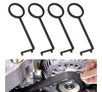 Kuugeo 4PCS Kit Calage Distribution pour PSA 1.2 Puretech,Outils Courroie de Distribution Compatible avec Citroen/Peugeot/Opel, pour PureTech 1.0 et 1.2,Jauge de vérification de Courroie Distribution