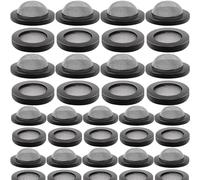 KuuGuu Lot de 40 rondelles de filtre en acier inoxydable pour machine à laver de 1,6 cm et connecteur de tuyau d'arrosage de 1,9 cm (2 tailles)