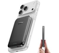 Kuulaa Batterie Externe pour Magsafe 5000mAh, Batterie Magsafe PD20W Charge Rapide, Batterie Portable Compatible avec iPhone 17/16/15/14/13/12 Voyage Accessoires - Noir