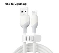 Kuulaa-Câble De Charge Rapide Usb Type-C, Pd 30W, Pour Iphone 14, 13, 12, 11 Pro Max, X, Xs, Poly 8.A To Lightning White.1M