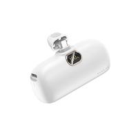 Kuulaa Mini Batterie Externe Powerbank 5000mAh PD 20W Power Bank USB C Petite et Mignonne Compatible avec Samsung Huawei Xiaomi Oculus Quest Jeux Switch (White)