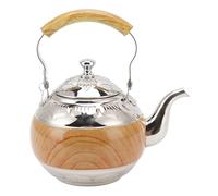 Kuuleyn 1L Tea Pot Stainless Steel Thickened Strong Stainless Steel Thickened Strong Stainless Steel Thickened Strong for Home Kitchens Restaurant Use