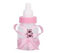 Kuuleyn 2 Couleurs 50 Pièces Biberon Boîtes De Chocolat Emballage Bonbons Bouteilles De Chocolat Boîte Cadeau Boîtes d'emballage pour Faveurs De Fête Cadeaux Décorations (Pink)